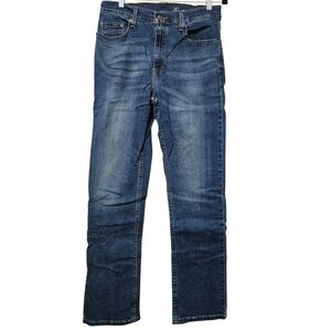 George Men's Dark Blue Straight Jeans